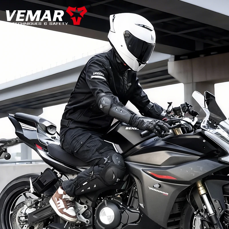 vemar-バイク用膝パッド-肘パッド-通気性-モトクロス-膝肘保護具-アウトドアスポーツ保護具
