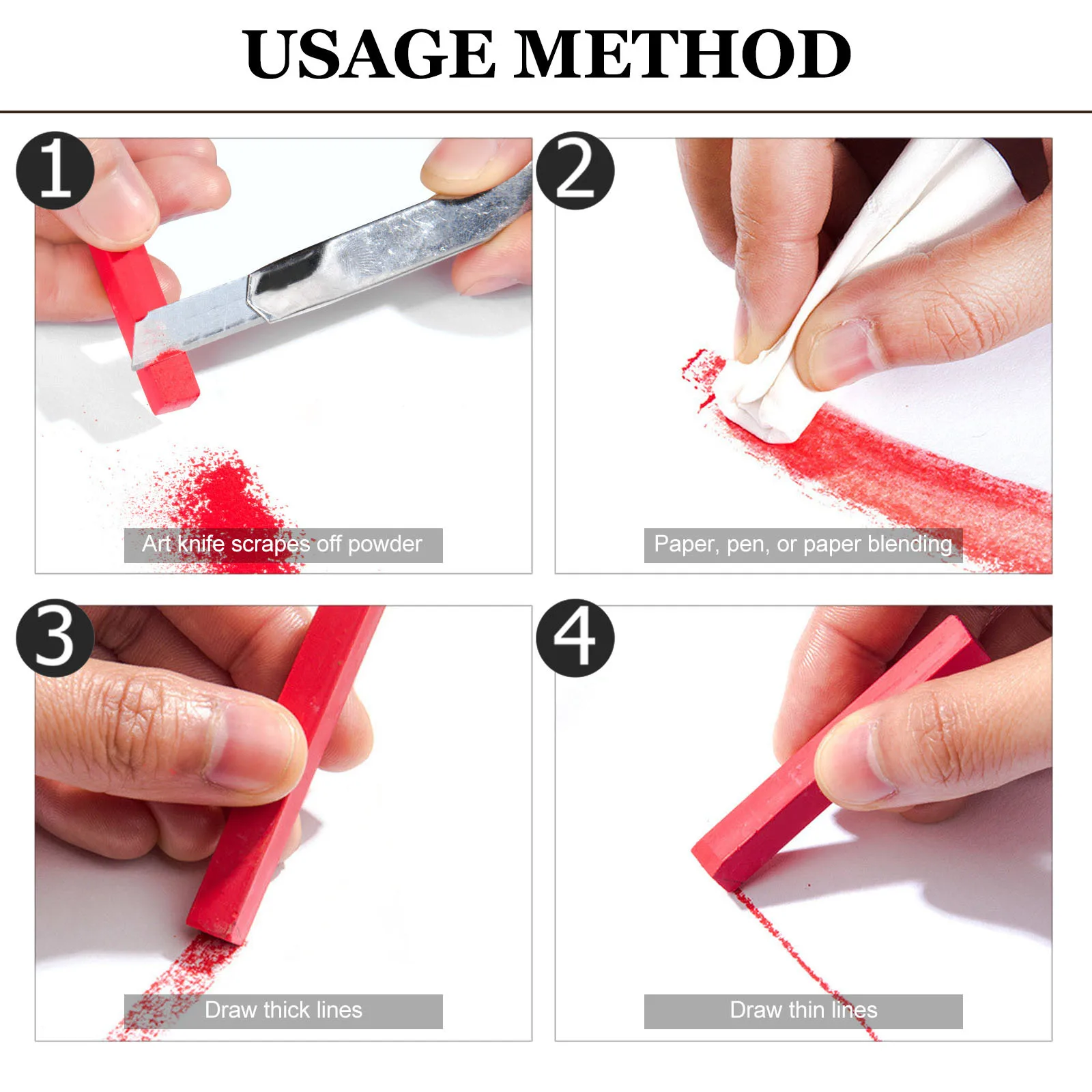 

1 Pack Colors Dust- Chalk Colored Water Soluble Chalk for Home Outdoor DIY Painting Drawig (Colorful)