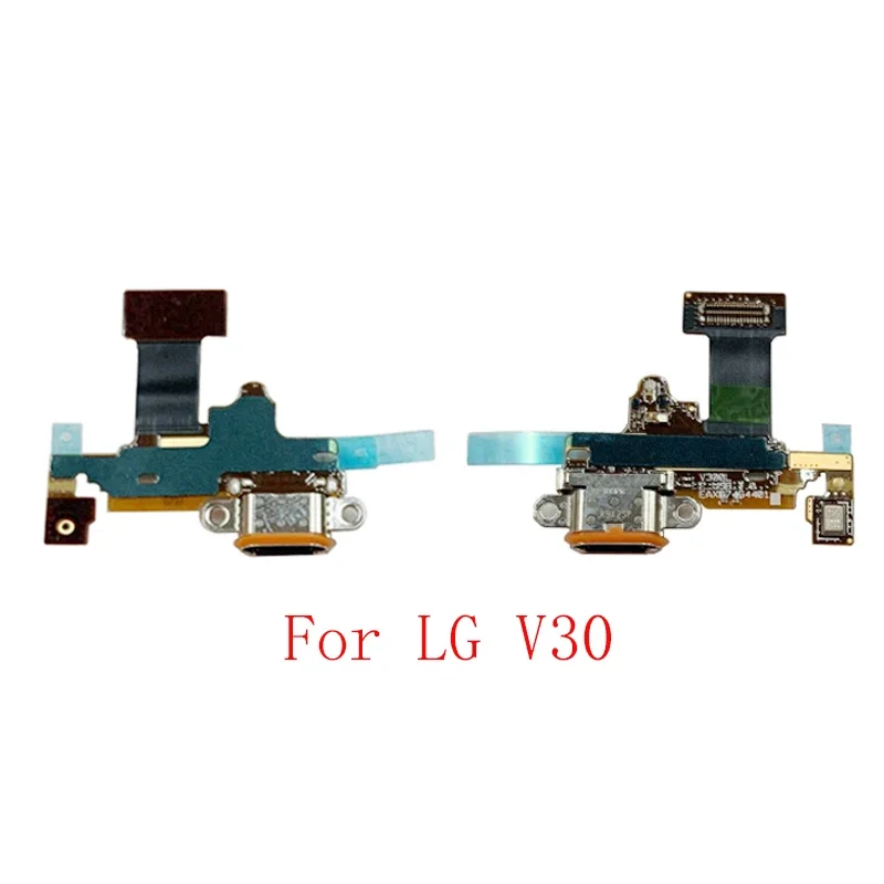 USB Charging Dock Port Connector Board Flex Cable For LG V30 V40 ThinQ V50 ThinQ 5G Stylo 4 5 6 Q7 Repair Parts