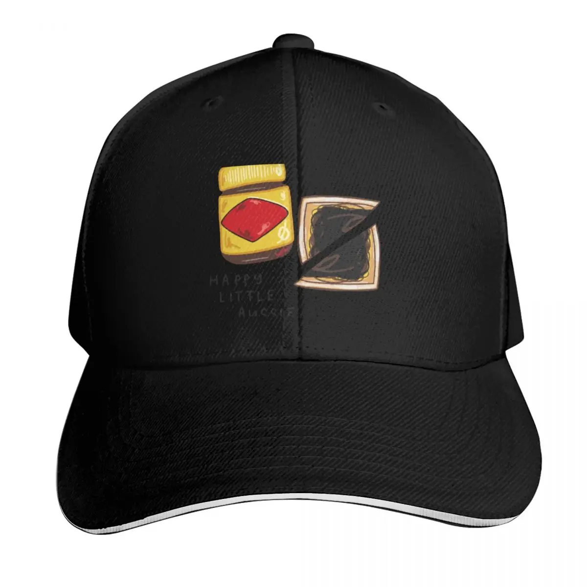 

Happy Little Aussie Baseball Cap Sun Cap Hat Man For The Sun Anime Hat Golf Hat Man Women's Beach Outlet Men's