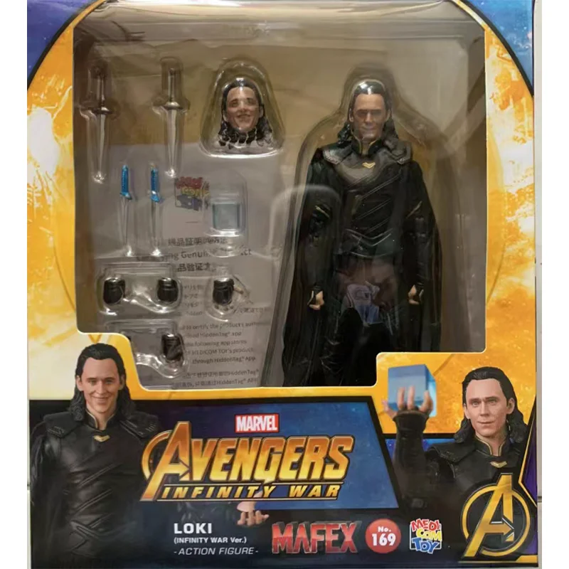 100% Original Mafex 169 MAFEX LOKI Avengers Infinity War In Stock