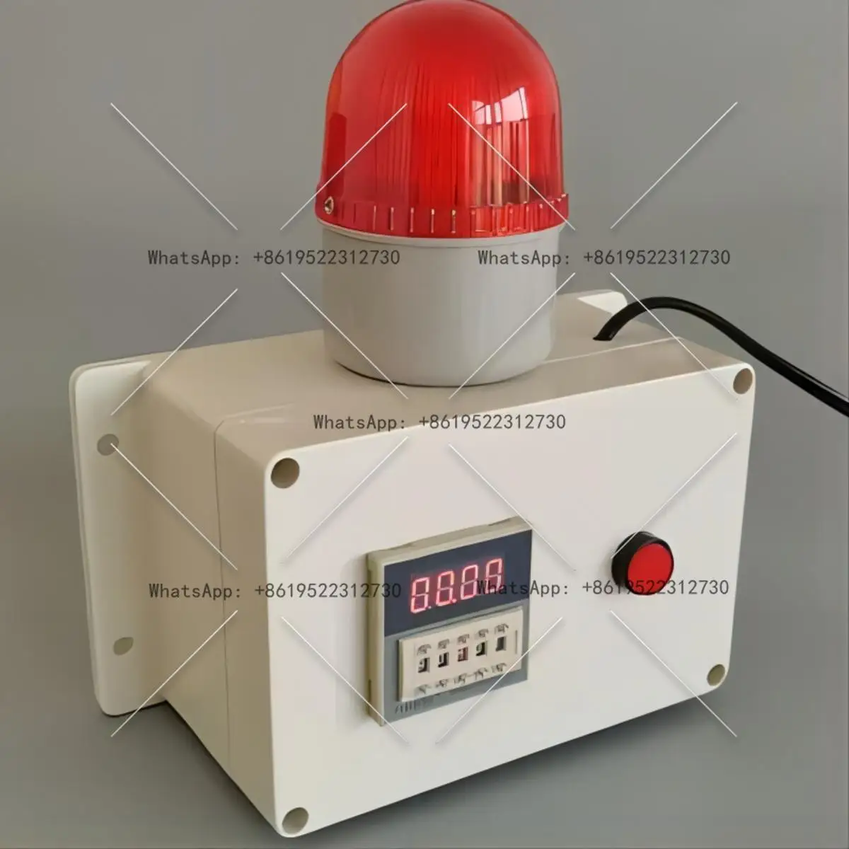 Intelligent industrial timing alarm, super loud timing switchgear, single-stage automatic cycle high-decibel reminder