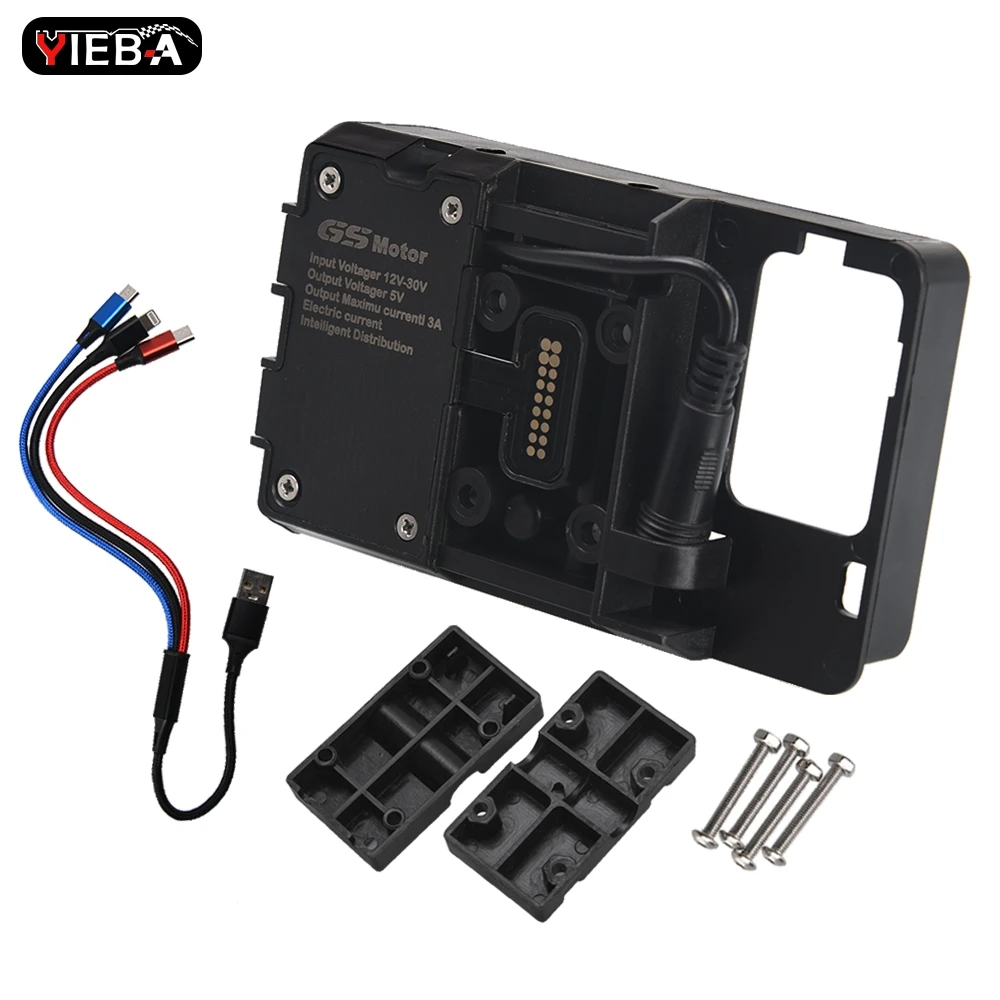 YIEBA For KTM 1190 ADV R 1050 1090 1190 Adventure ADV R 2016-2020 2021 2022 2023 Instrument GPS Mounting Adapter Holder Bracket view 6