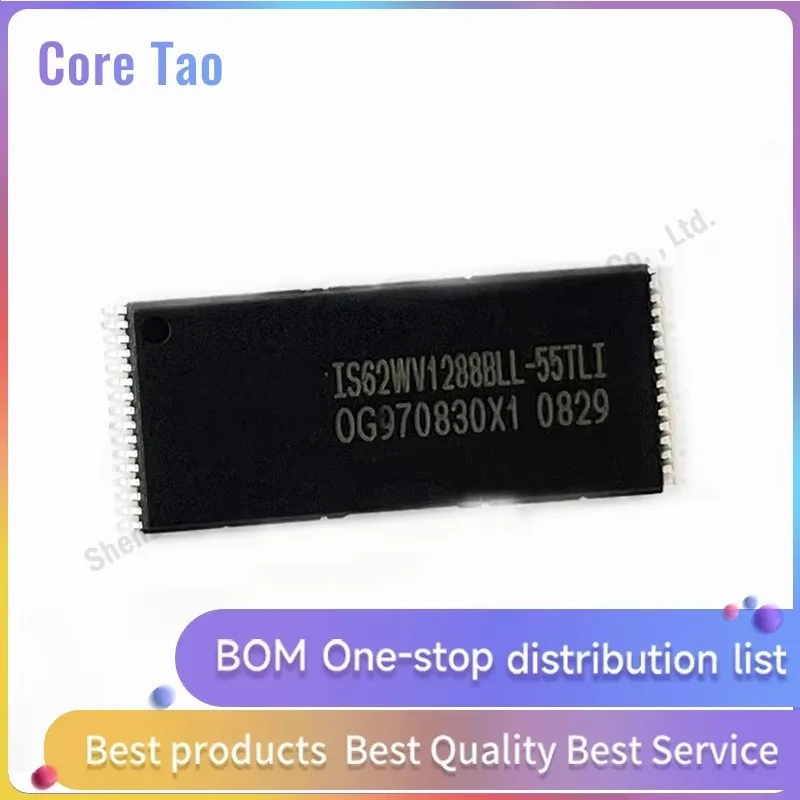 1PCS/LOT  IS62WV1288BLL-55TLI IS62WV1288BLL IS62WV1288 TSOP-32 Memory chip