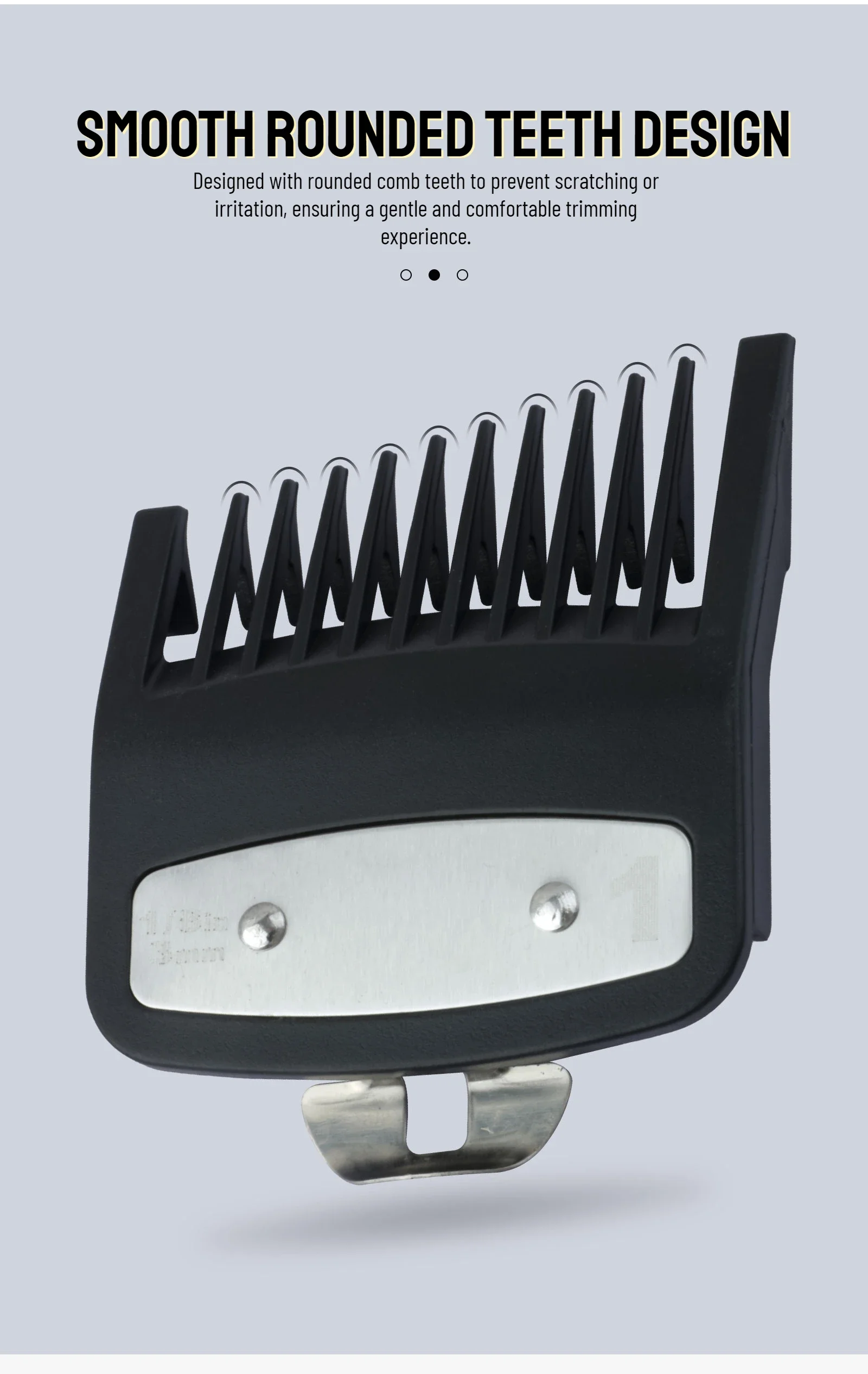 2 Stücke Professionelle Koteletten Friseur Haarschnitt Führungskamm Haarschneidemaschine Grenzkämme Trimmer Wachen Befestigung Styling Werkzeuge 3mm/4,5mm – Detail 11
