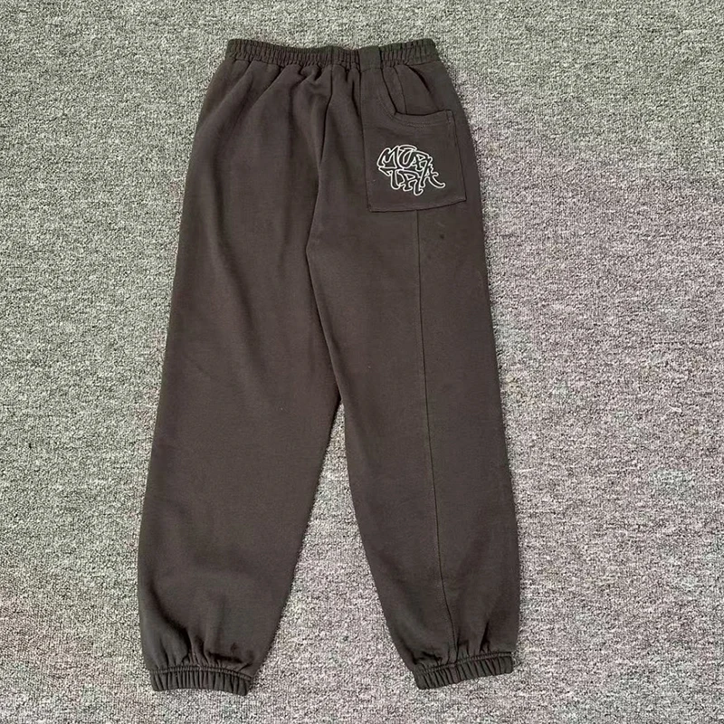 

Real Photos Mertra Sweatpants Embroidered Logos Men Women All-match Autumn Winter New Casual Sport Trousers