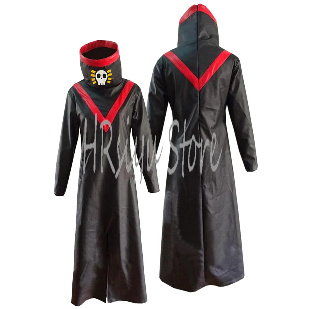 Anime Cosplay Potoo Feitan Costume Mens black Coat Cloak Halloween Christmas Outfit customized