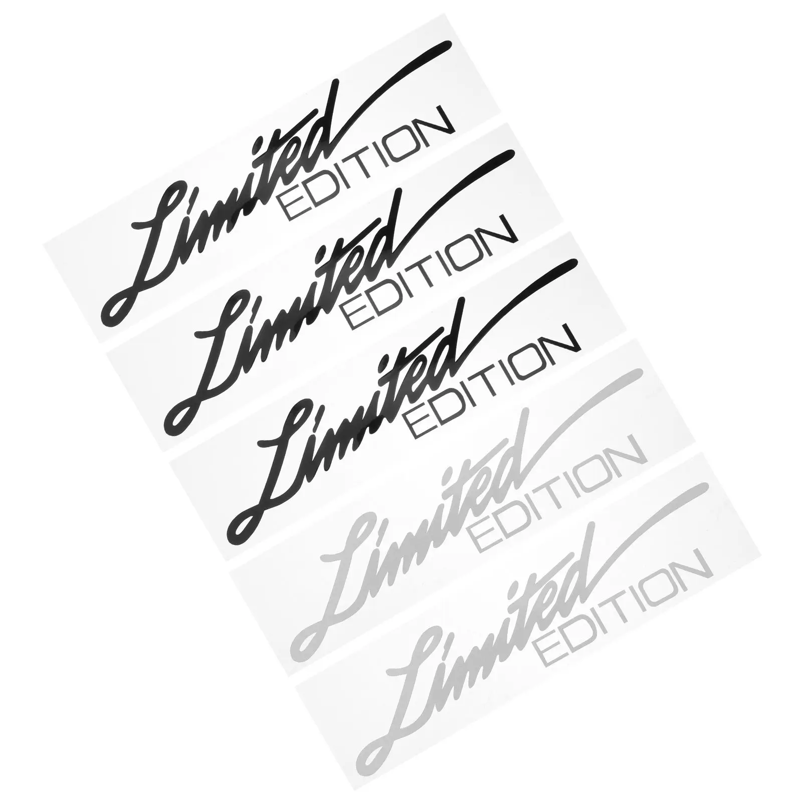

5pcs Reflective Car Stickers White2 PET Devil Decal Wall Bumper Easy Smooth Clean Creative Fun New