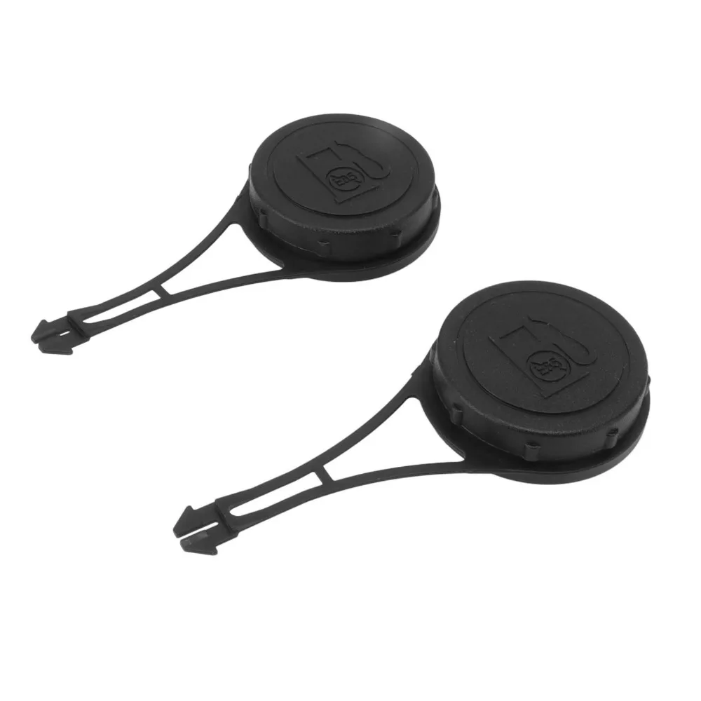 2PCS Professional Black Gas Cap Easy to Install ABS Lawn Mower Gas Cap Compact Mower Gas Cap for 550E 550EX 625E 675EX 725EX