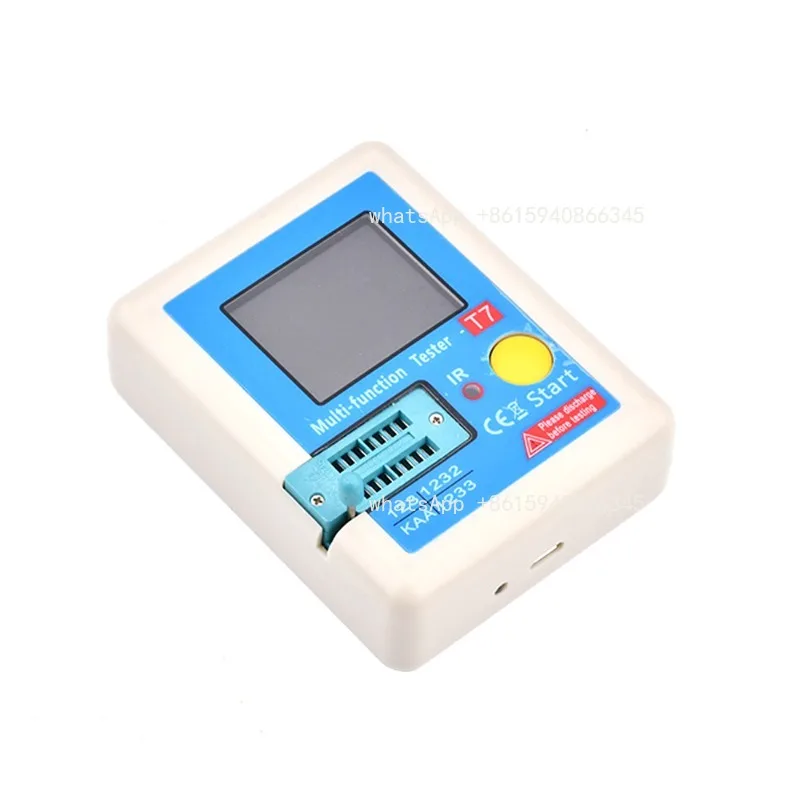 High Speed Transistor Tester LCR-T7 Full Color Screen Graphic Display Diode Capacitance Tester