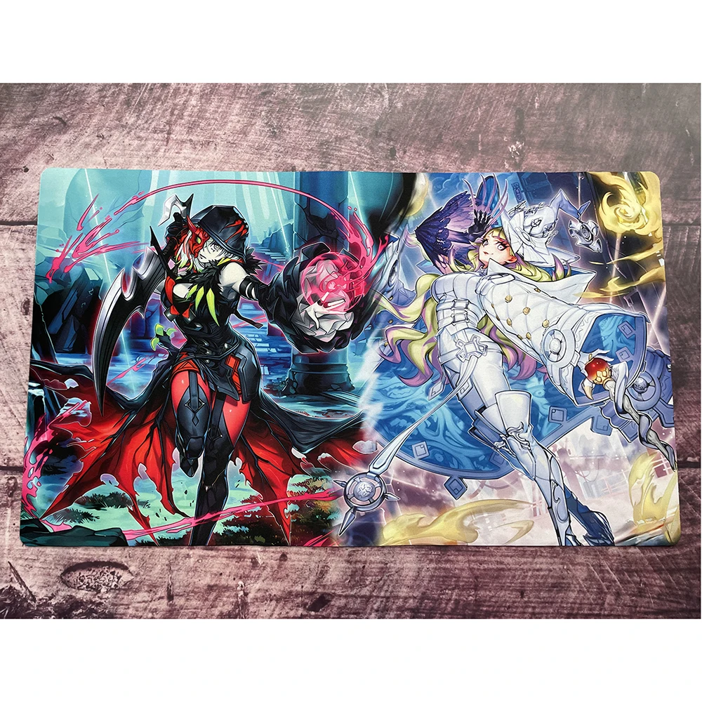 

Yu-Gi-Oh Diabellestarr the Dark Witch Diabellze of the Original Sin Playmat Game Card Pad YGO Mat KMC TCG YuGiOh Desk Mat-184