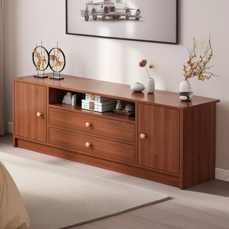 for Medieval TV Cabinet Living Room Home 2025 New Storage Locker Integrated Small Apartment Floor to Ceiling TV Stand