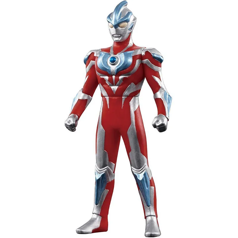 BANDAI Bandai Ultraman 500 Series 1 Soft Rubber Model Children's Toy 14cm Galaxy Ultraman