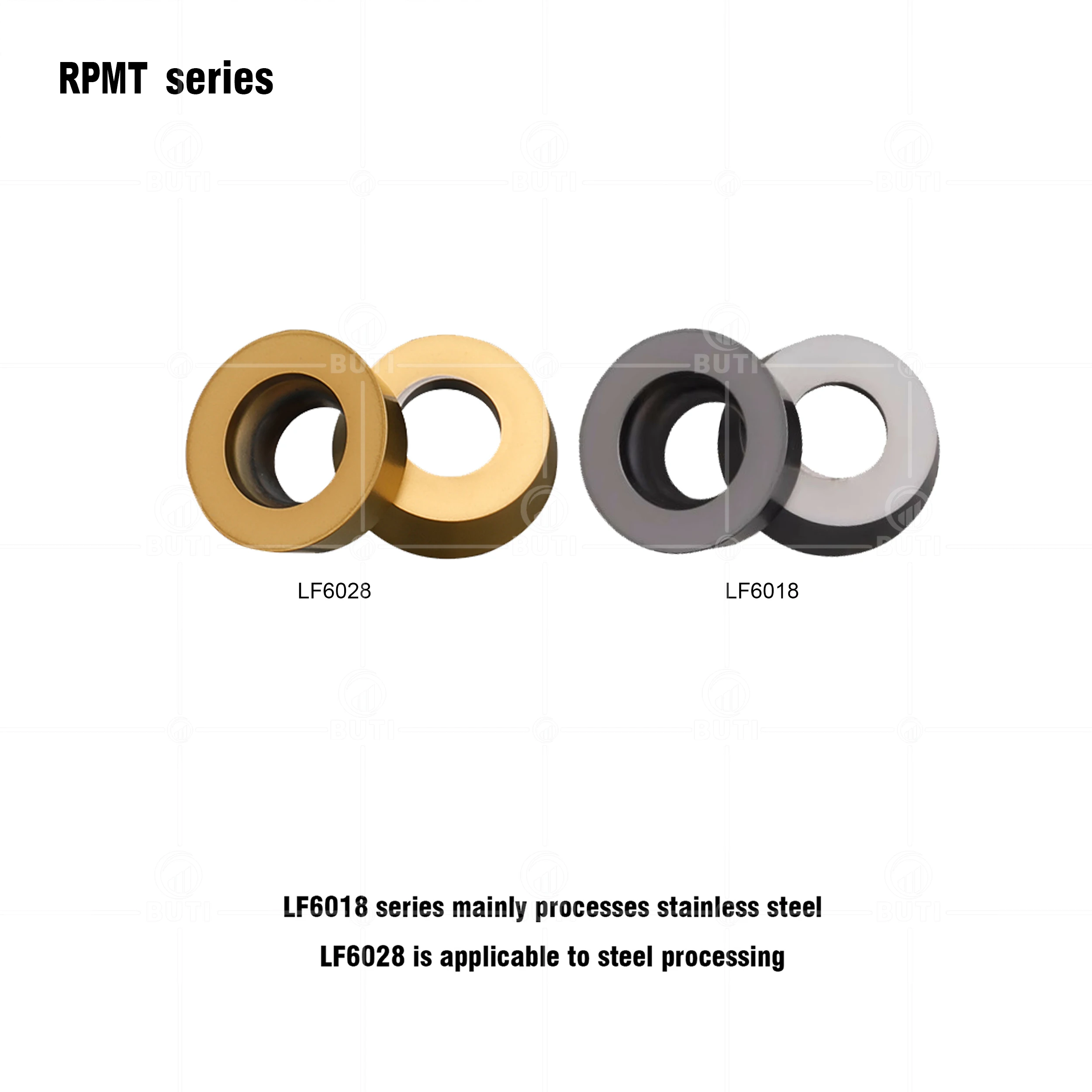 DESKAR 100% Original RPMT1204/1204MOE-JS MO-TT RDMT1204MO-MQ RDMW1204MOT-PM LF6018 LF6028 Milling Inserts Lathe Blade Tools Part