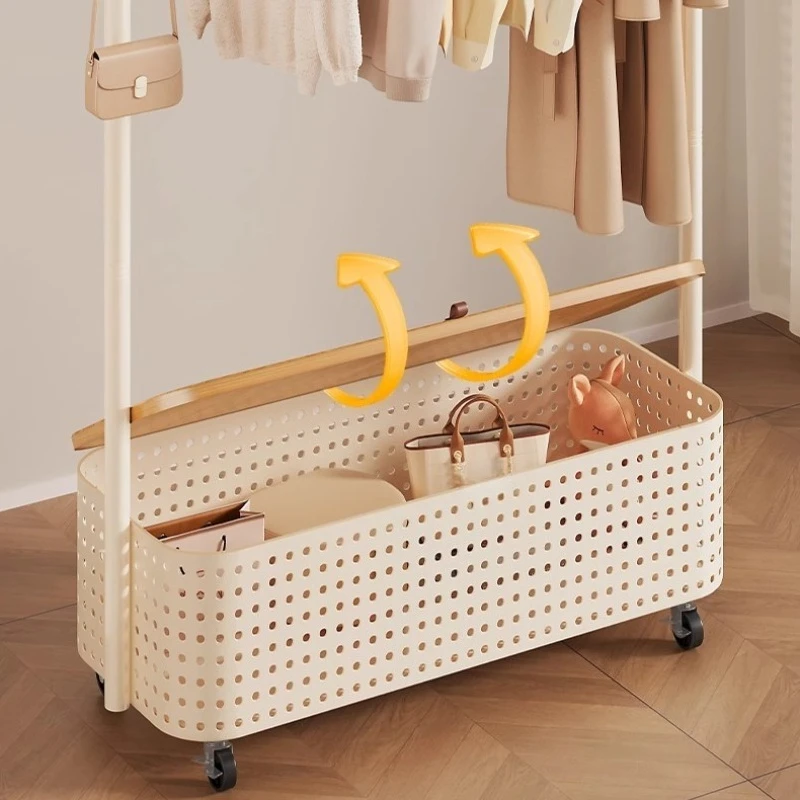 Entrance Garment Clothes Rack Place Saving Minimalist Standing Clothes Rack Display Beautiful Cabideiro Home Accessories