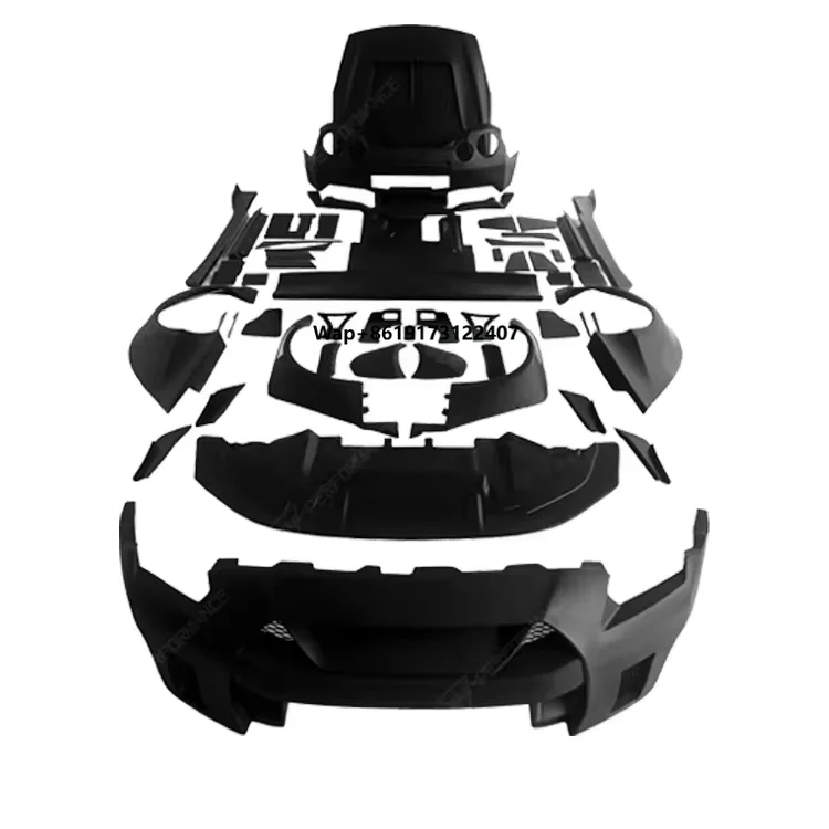 Fiberglass Body Kit for GTR Upgrade to the Generation LB Wide Style Bodykit