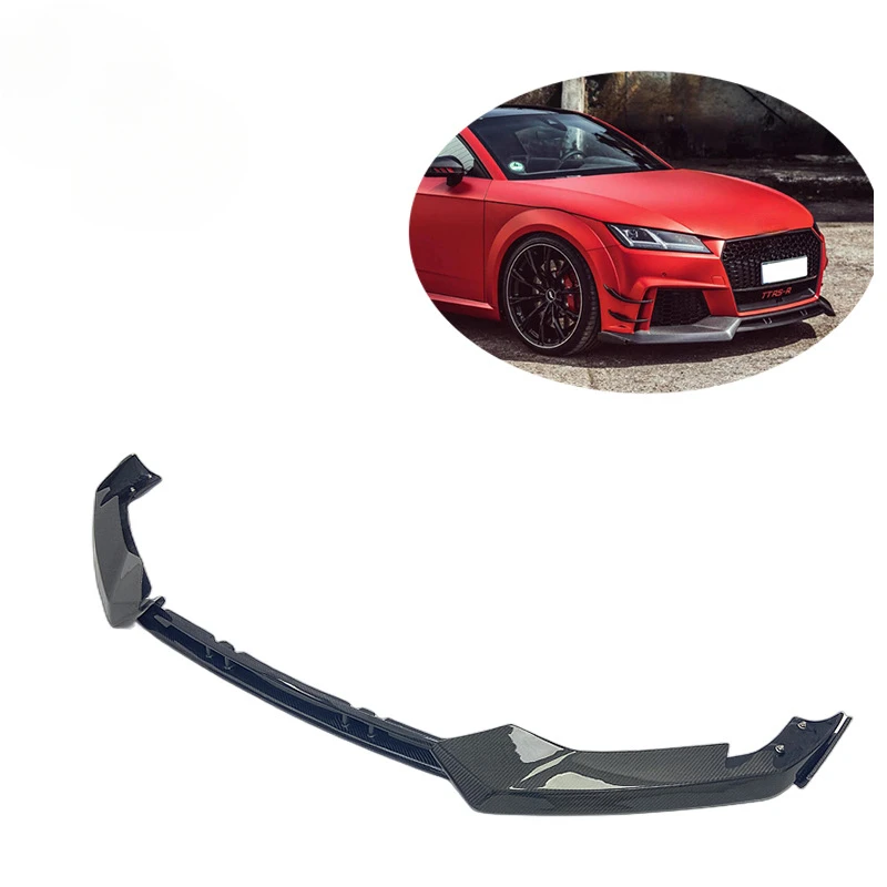

Suitable for AudiAudi TTRS ABCarbon fiber front lip front spoiler modification part2015+