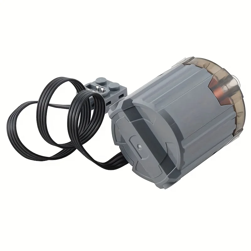 El grupo de maquinaria de tecnología MOC modifica el motor XL, el motor de explosión negro, piezas de montaje PF de potencia, grupo de bloques de construcción, 2 piezas