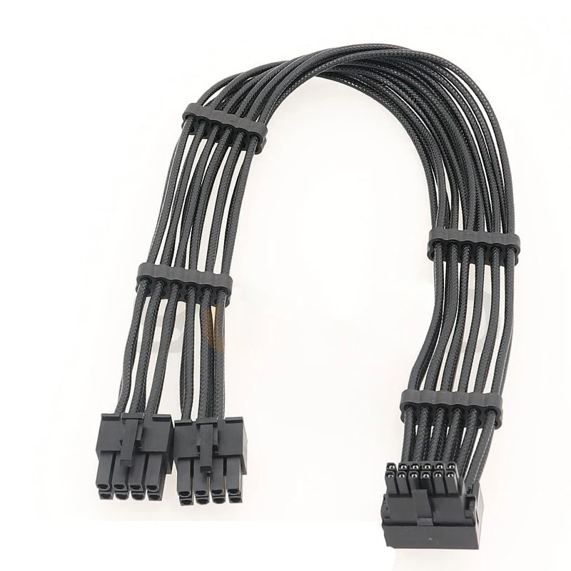 2x8PIN 3X8PIN 4X8PIN to 16Pin Graphics Card Cable 16AWG CPU 8-Pin Male PCI-E 5.0 12VHPWR New Embossed Cable Modular Cable