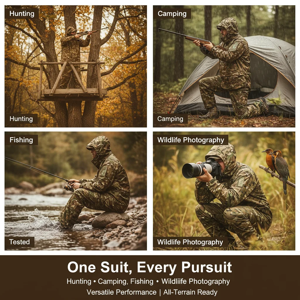 WELEAD Camouflage Rain Suit Wa - огляд і ціна Outdoor Hunting Pants Women