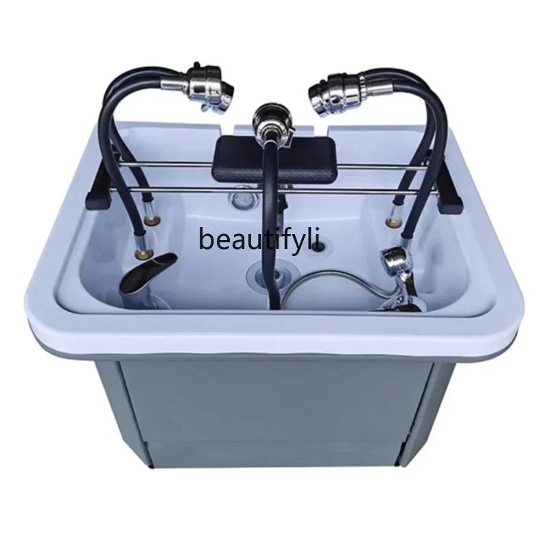 New Generation Water Circulation Head Treatment Fumigation Health Care Shampoo Basin Seats Can Be Spliced Facial Bed Massage