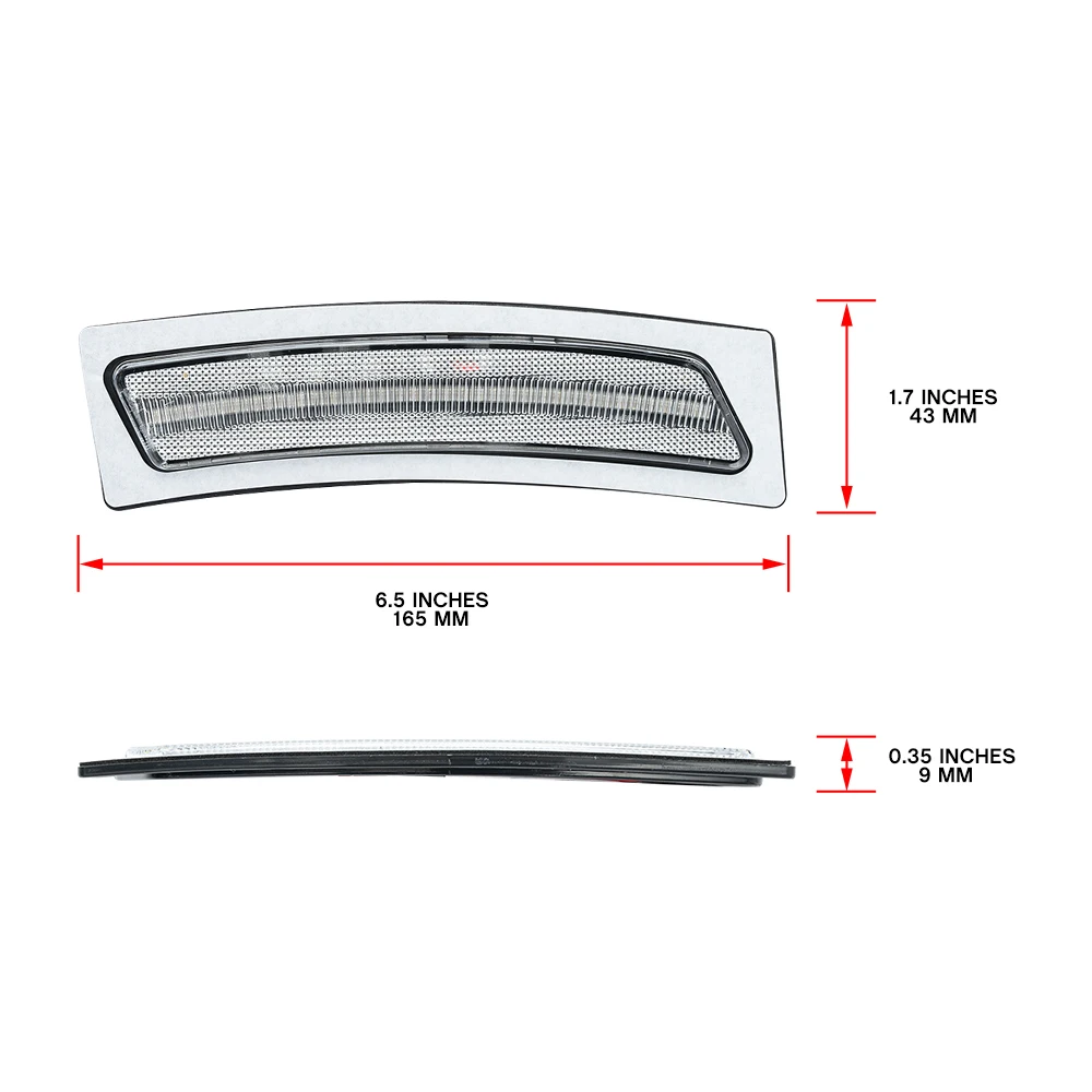 For BMW 3Series F30 F31 LCI 2016-2019 4Series F32 F33 F36 2014-2020 Front Bumper Reflector Lights Led Fender Side Marker Lamps