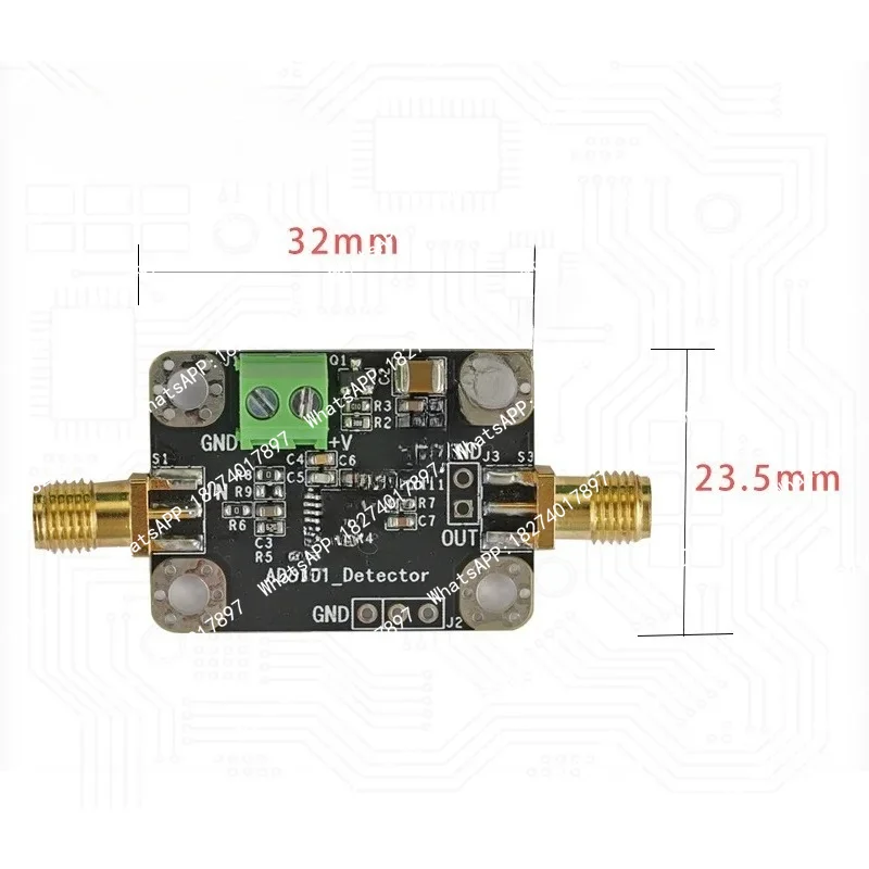 AD8361 Detection module Mean response Rf power detector Low frequency to 2.5GHz