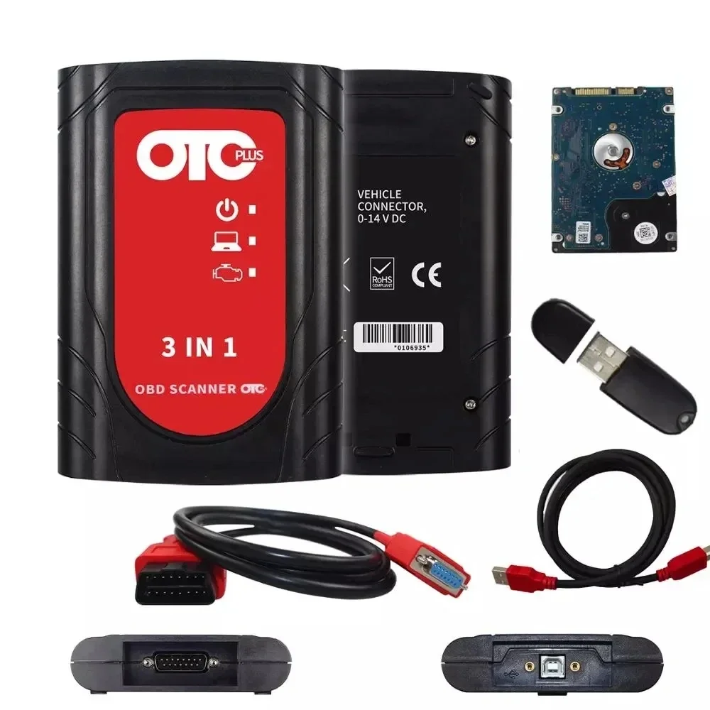 

Сканер OTC Plus 3 в 1 GTS TIS3 OTC для Toyota V17.00.020 Global Techstream OTC Plus для Nissan Consult Car Diagnostic Tool