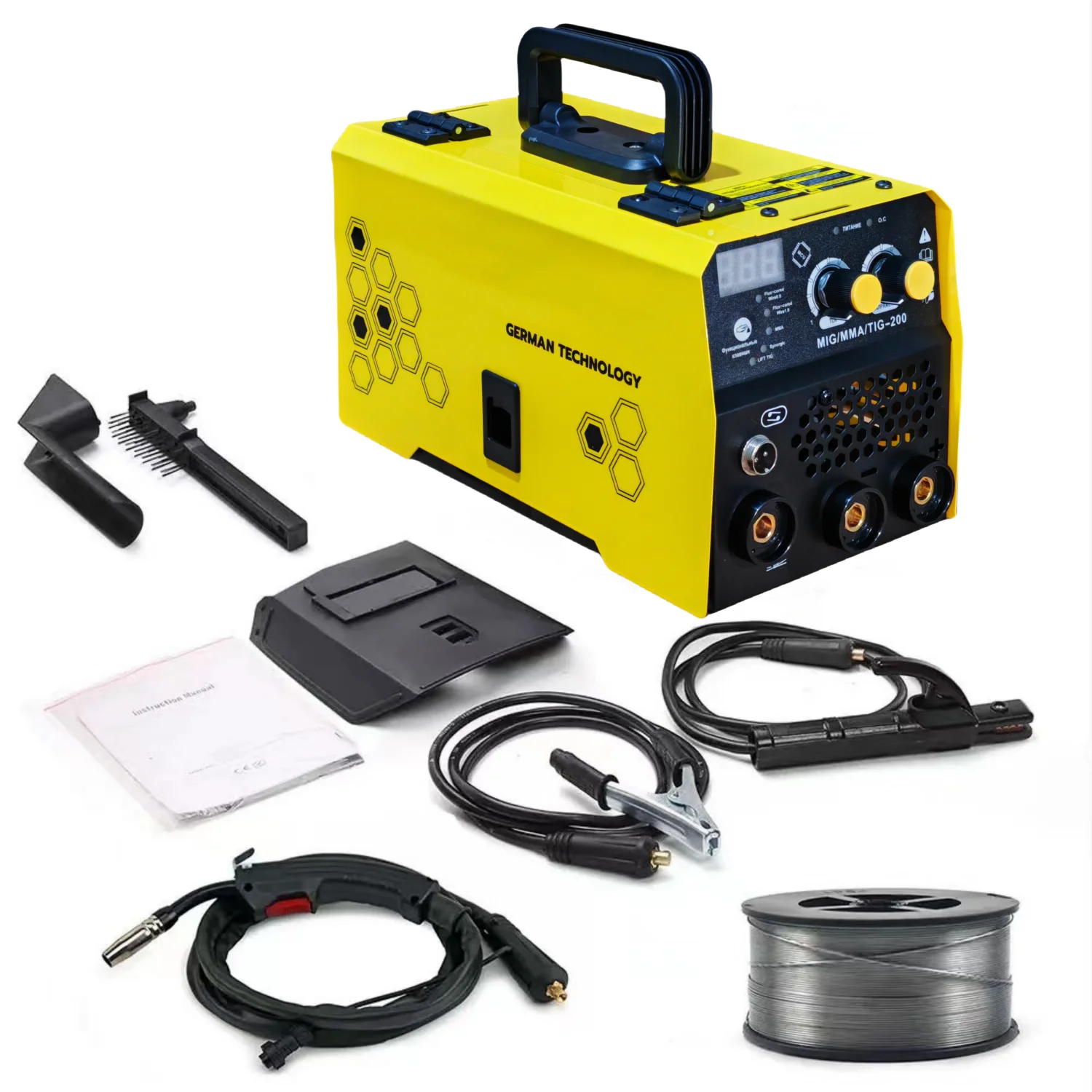Mini 3 in 1 Welder Machine Flux Wire No Needed IGBT Inverter Lightweight Welding Machine 110/