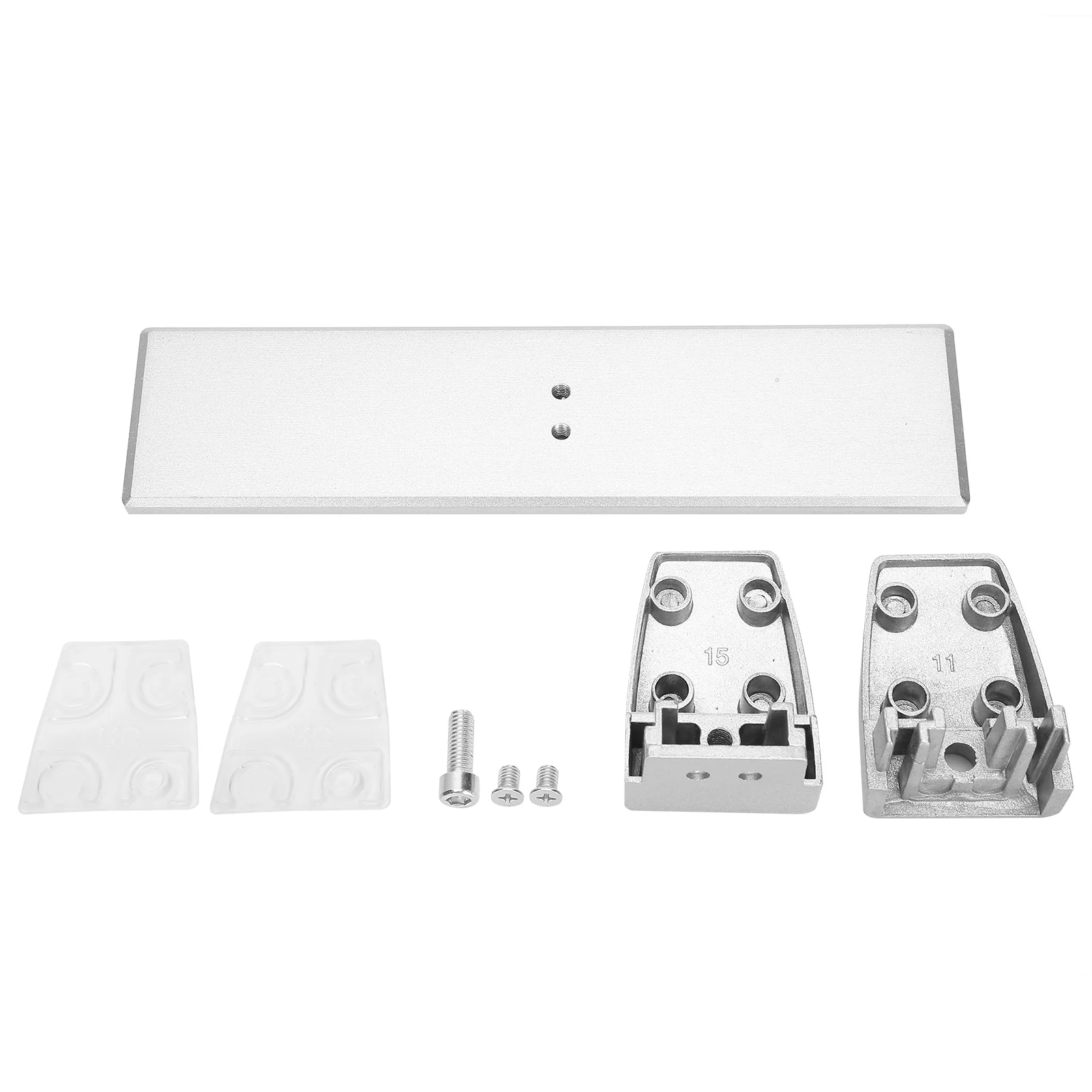 Desk Screen Baffle Fixed Clamp Table Separator Board Clamp for Office Table Removable Table Clapboard Clip Bracket