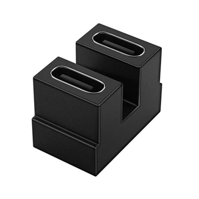 Adattatore USB C Angolato Duttek 90° – PD 240W, 40Gbps, 8K@60Hz, Maschio-Femmina Per IPad, IPhone 15, Steam Deck, MacBook
