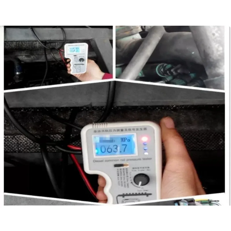 Digital Common Rail Pressure Tester High Pressure Engine Simulator Auto Diagnostic Repair Tool view 5