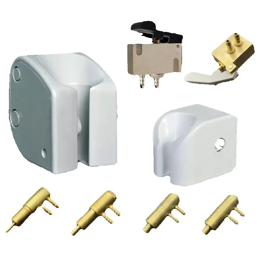 5PCS Dental Hanging Valves with Copper Holder Normal Close Open Valve Rack Essential Equipment for Dental Units SL1207