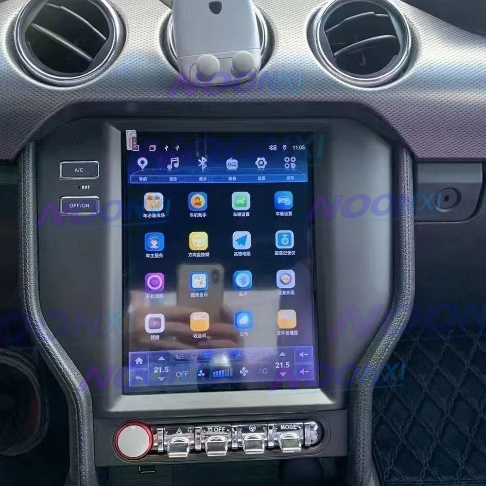 

For Ford Mustang 2015 2016 2020 Car Android 13 Screen Navigation GPS Radio Stereo Multimedia Video Player 4G Carplay Head Unit