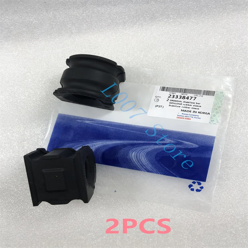 2PCS Original Front Axle Stabilizer Bar Rubber Sleeve For Chevrolet Malibu XL 2016-2021 Buick Regal TourX 2018-2020 NO: 23338477