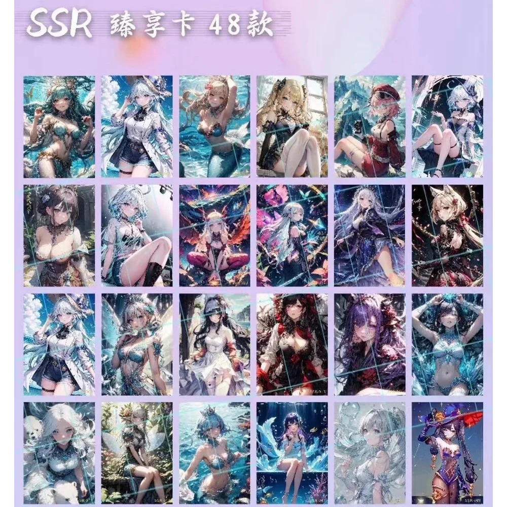 2024 New Goddess Story Cards Games Girl Party Swimsuit Bikini Feast Booster Box Hobbies Gift And Doujin Toys Cards