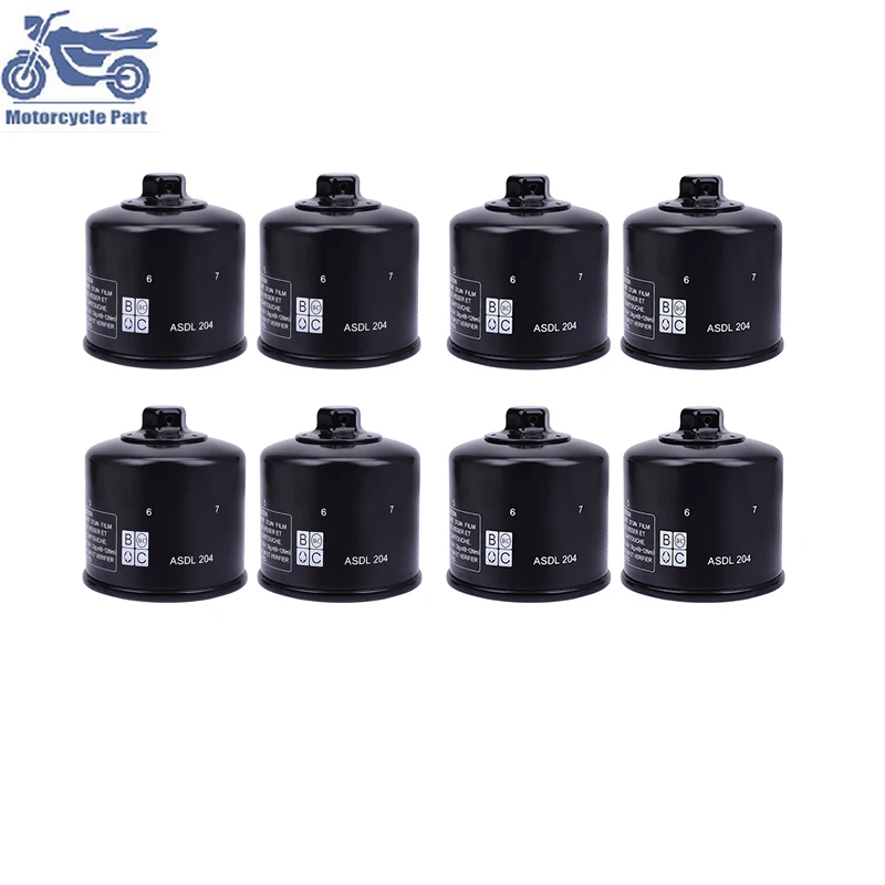 1/2/4/8Pcs Motorcycle Oil Filter for HONDA CBF1000 CBF1000F CBR1000 CBR1000RR CRF1000 CBF CRF CBR 1000 RR F 2004-2018