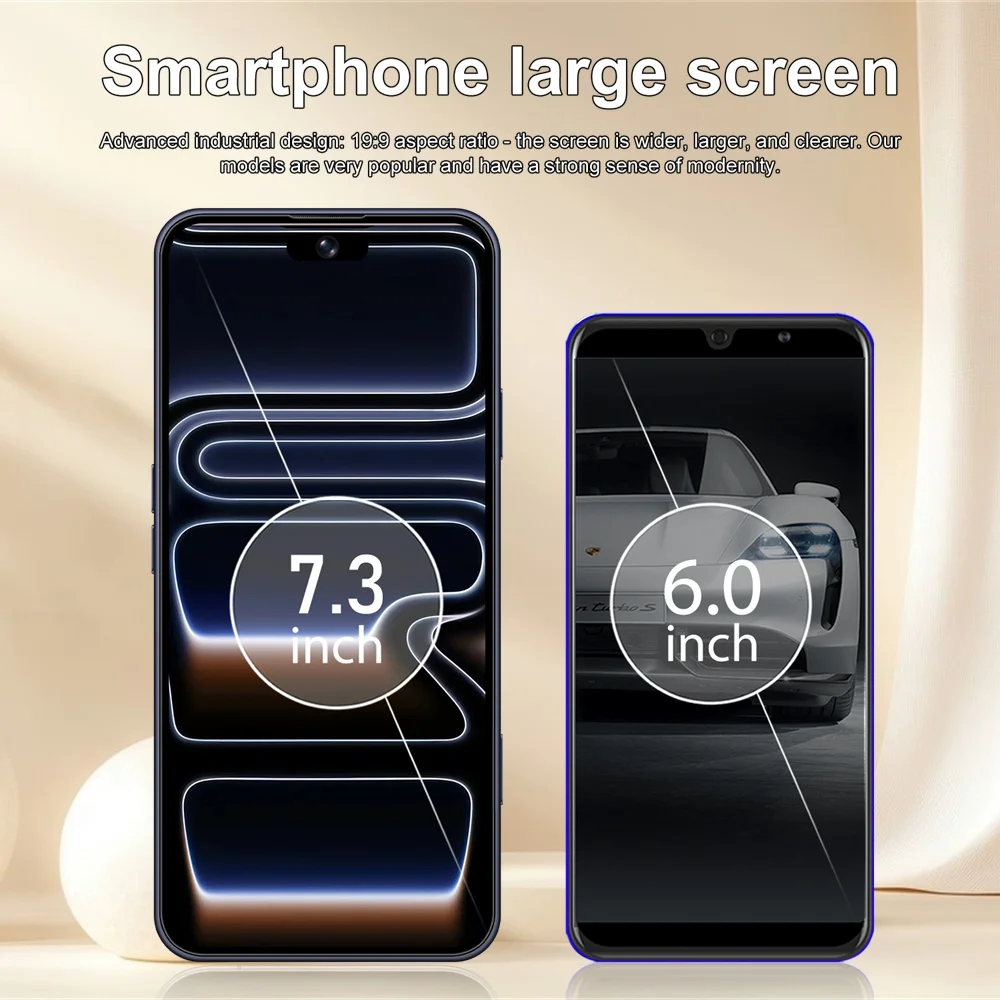 K-Touch Mobile Phones M17 Pro Max Smartphone Android 15 Cell Phone 7.3 Inch 16+48MP Camera 7800mAh 5G Dual SIM Face Unlocked Global Version Cellphones For Men Women