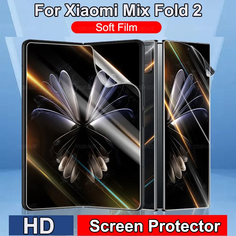 Front Back Matte Frosted Soft Hydrogel Film For Xiaomi Mi Mix Fold 2 3 4 Clear Transparent Screen Protector Anti Fingerprint