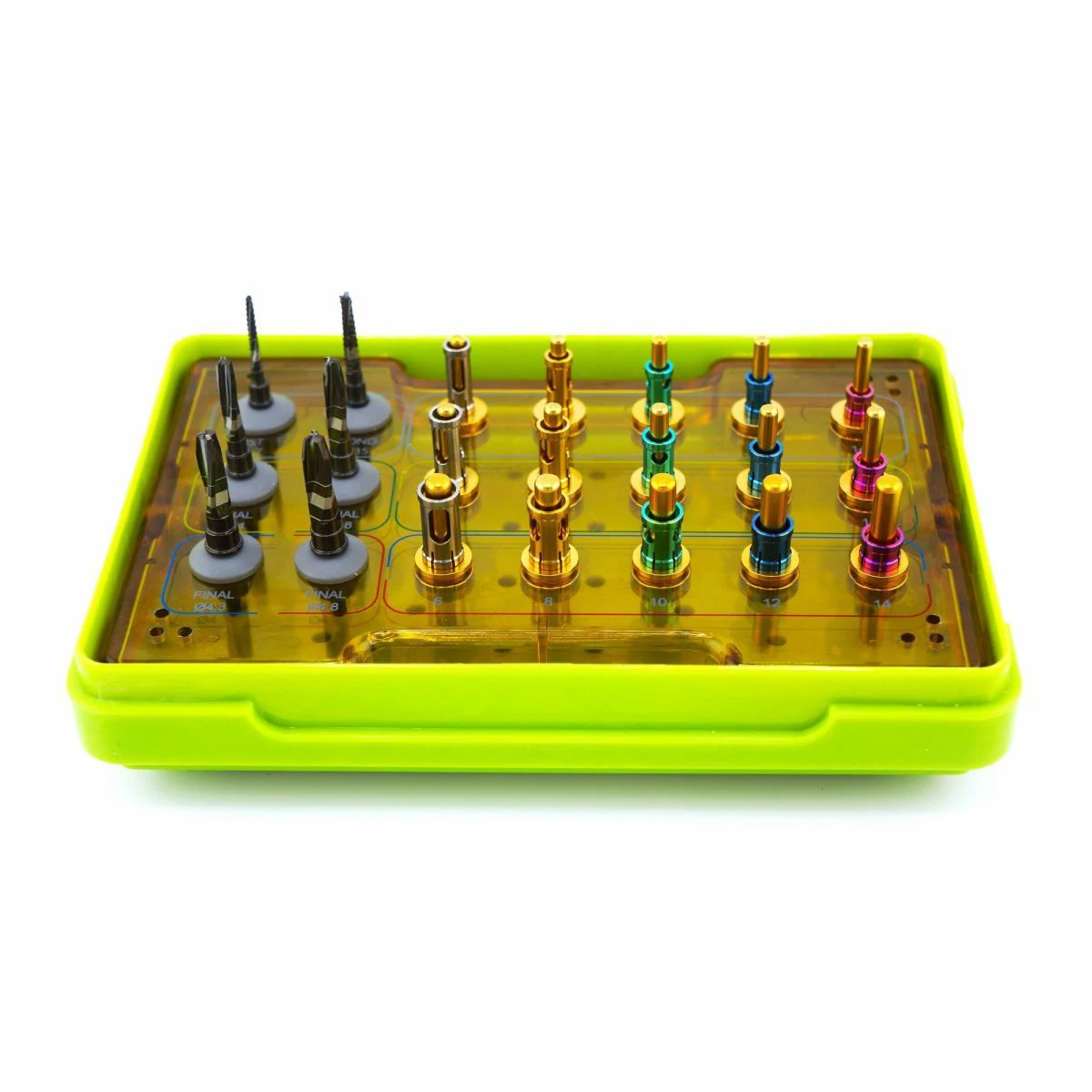 Dentium XDS kit Dental Drill Stopper Kit Dental Implant Screw Driver Instruments Dental Tools