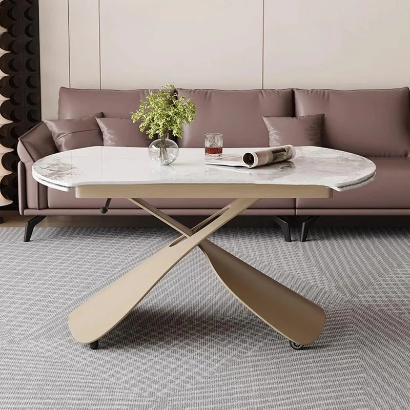 Nordic Modern Coffee Tables Premium Aesthetic Multifunction Convertible Coffee Tables Trendy Simple Table Basse Furniture Home
