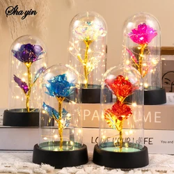 Christmas Decoration Eternal Flower Gift Rose Party Gift Qixi Valentine's Day Birthday Gift Creative Simulation Flower
