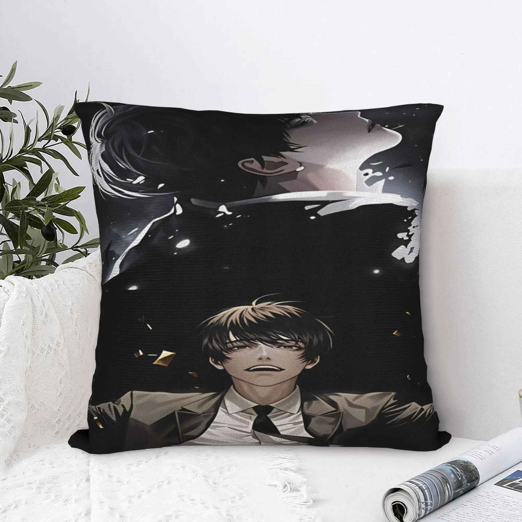 Omniscient Readers Viewpoint Pillow Case  Funny Pillow Cover Print Pillowcases For Office Car Home Decor