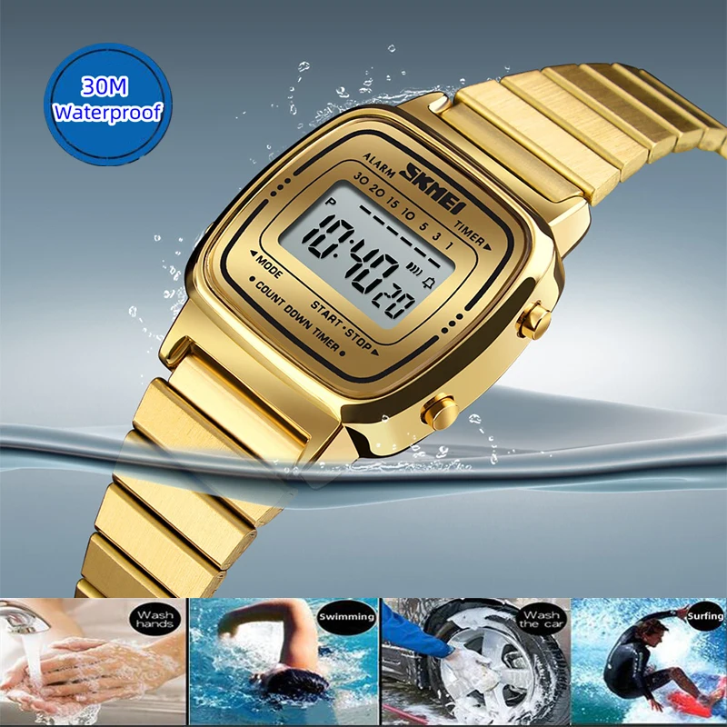 Skmei Womens Digital Watches L - Women'S Fashion Digital Watch ulasan dan harga