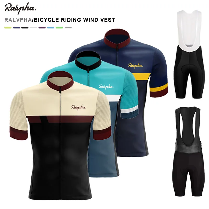 summer New Men\'s Cycling Jersey Suits Tops Triathlon Bike Wear Quick Dry Jersey Ropa Ciclismo Cycling Clothing Sets