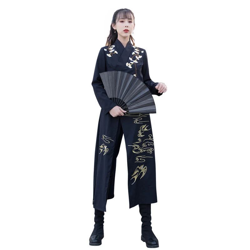 Vestido tradicional Hanfu masculino, roupa antiga chinesa de espadachim, terno Tang masculino, traje antigo, dinastia Han, casal Hanfu Robe