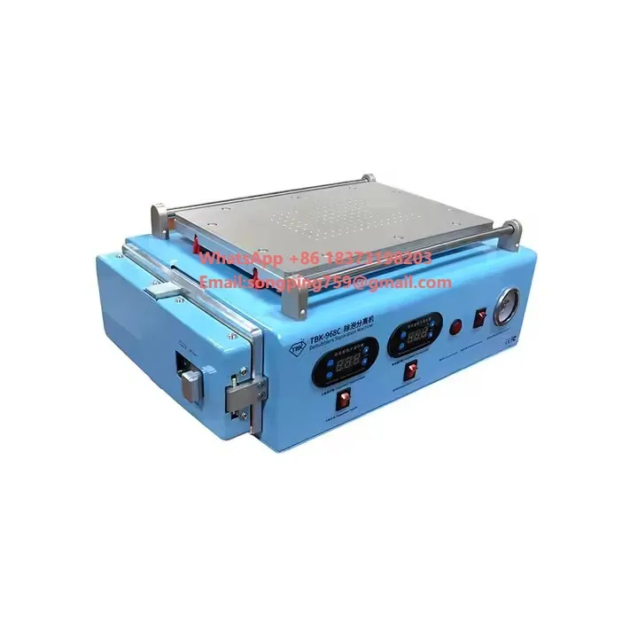 

Заводская машина TBK 968C: 12,9-дюймовый мини-дебабблер со встроенным сепаратором для удаления пены, сенсорный ЖК-экран, ремонт поврежденных двигателей