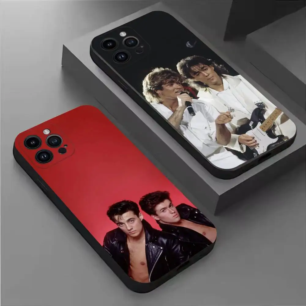 

W-WHAM Phone Case For iPhone 17,16,15,14,13,12,11 Plus,Pro Max,XS,X,XR,SE,Mini,8,7,Soft Silicone Black Cover