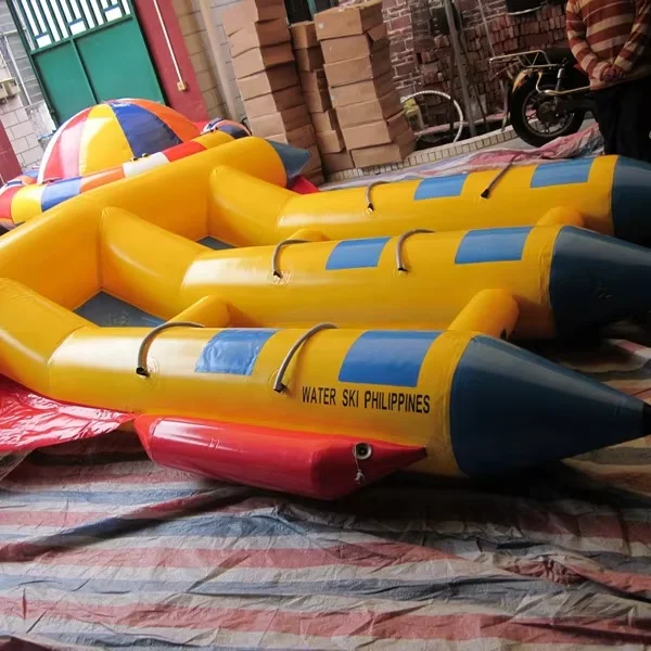 قارب صيد الذبابة القابل للنفخ بـ 0.9 مم من مادة PVC بأفضل جودة #4