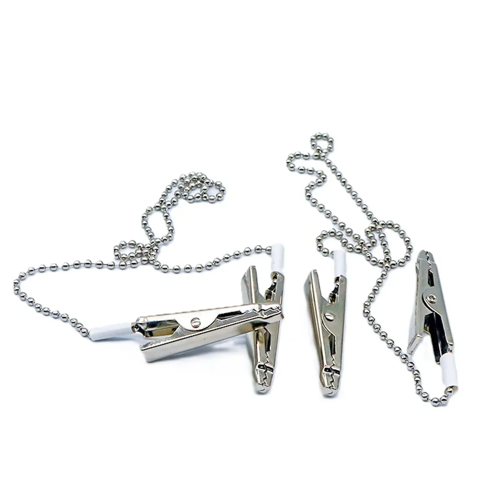 clipe-de-lenco-dental-corrente-de-bola-de-metal-suporte-de-guardanapo-inoxidavel-clipes-de-babador-cabo-consumiveis-dentarios-autoclavavel